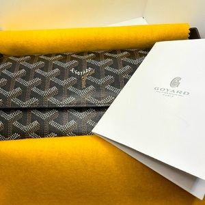 Goyard Varenne black Long Wallet